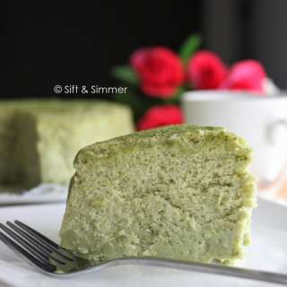 Matcha Cotton Cheesecake