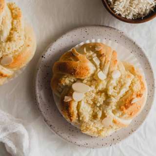 Sweet Coconut Almond Frangipane Buns