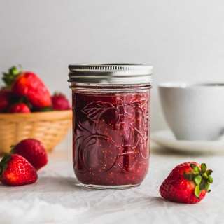 Strawberry Earl Grey Jam (Small Batch)