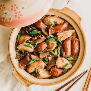 Claypot Chicken Rice (Using Rice Cooker)