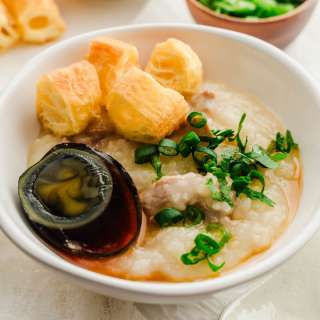 Century Egg & Pork Congee (Instant Pot)