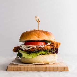 Turkey Katsu Burgers