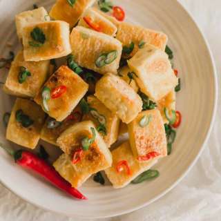 Simple Crispy Baked Tofu