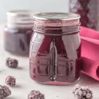Homemade Blackberry Syrup