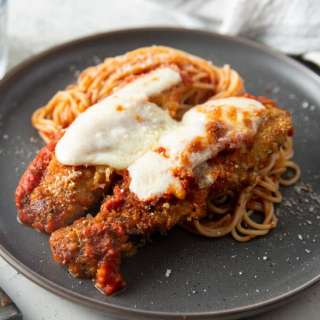Wild Rabbit Parmigiana