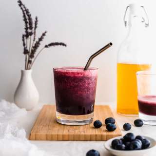 Iced Lavender Blueberry Jasmine Tea