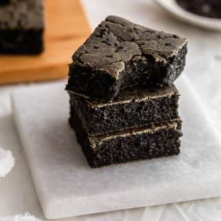 Black Sesame Brochi® (Brownie Mochi)