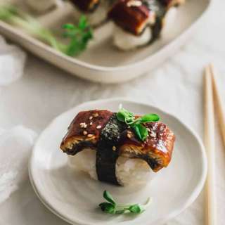 Unagi Nigiri (BBQ Eel Sushi)