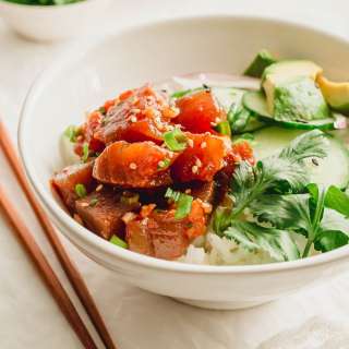 Spicy Tuna Poke Bowl