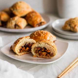 Homemade Chinese BBQ Pork Pastry (Char Siu Sou)