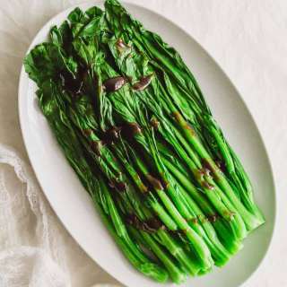 Easy Blanched Yu Choy Sum