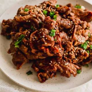 Korean Spicy Pork Bulgogi (Jeyuk Bokkeum)