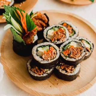 Gimbap (Korean Seaweed Rice Rolls)