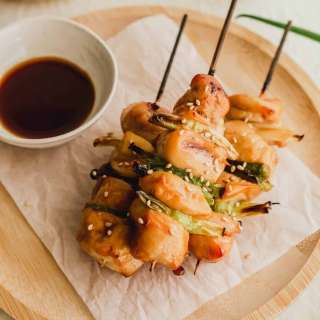 Yakitori (Japanese-Style Skewered Chicken)