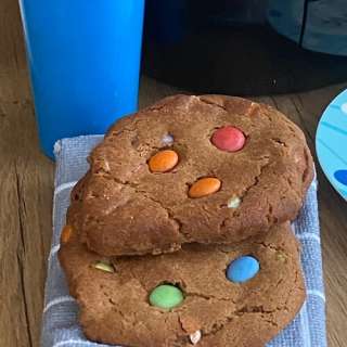Air Fryer Smartie Cookie Recipe