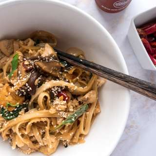 Thai Vegan Drunken Noodles
