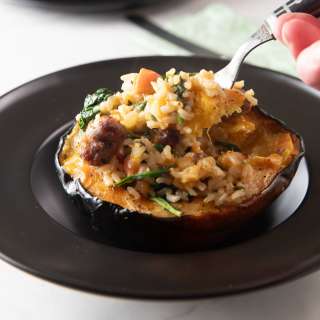 Stuffed Acorn Squash