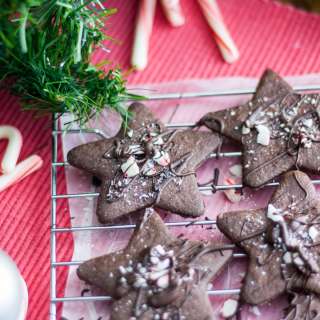 Chocolate Peppermint Cookies