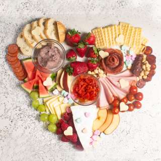 Special Valentine's Day Charcuterie Board