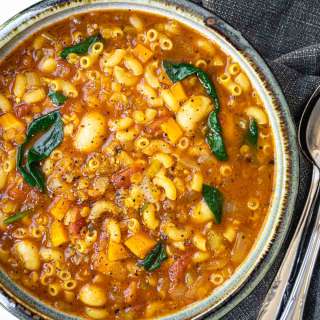 Vegan Minestrone Soup Recipe