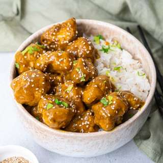 Crispy Orange Cauliflower