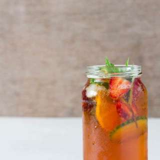 Pimm's no1 and Lemonade Cocktail