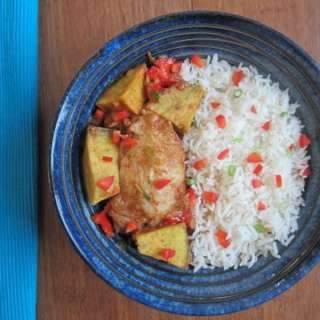 Black-eyed Bean and Sweet Potato Stew
