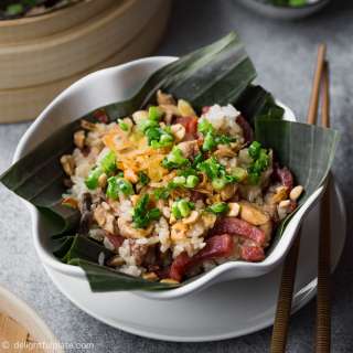 Steamed Chicken Sticky Rice