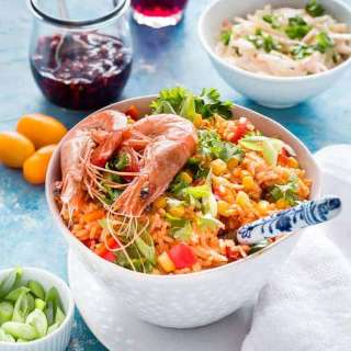 Sweetcorn Jollof Rice