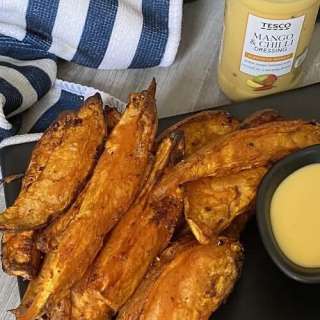 Air Fryer Sweet Potato Wedges