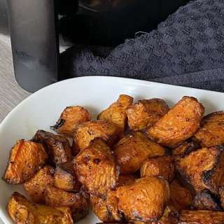 Air Fryer Sweet Potato Cubes