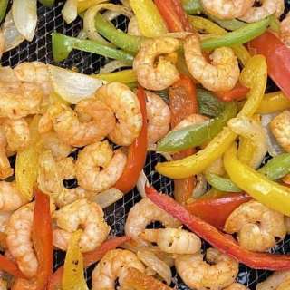 Air Fryer Shrimp Fajitas