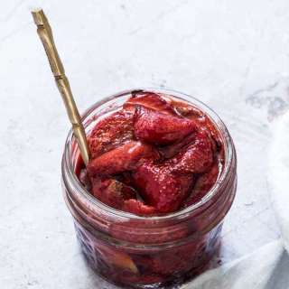 Roasted Balsamic Strawberries
