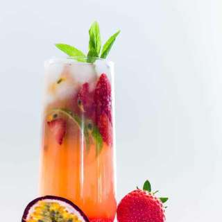 Ginger Beer Hibiscus Mocktail