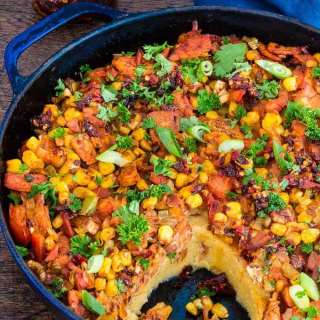 Mexican Polenta With Bacon {GF}