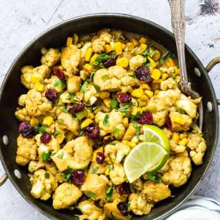 Easy One Pan Cauliflower Curry