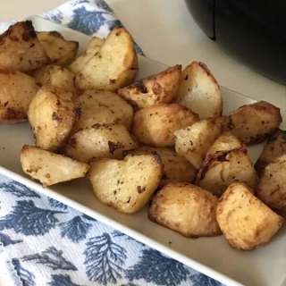 Air Fryer Duck Fat Potatoes