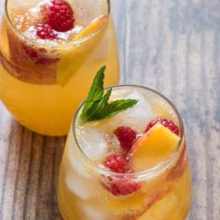 Peach Bourbon Smash