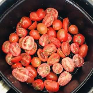 Air Fryer Cherry Tomato Salad