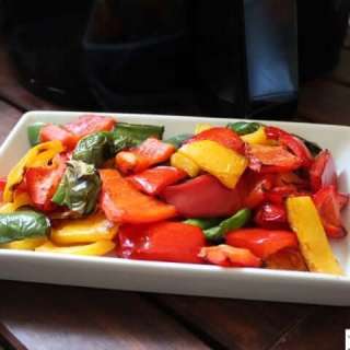 Air Fryer Roasted Bell Peppers