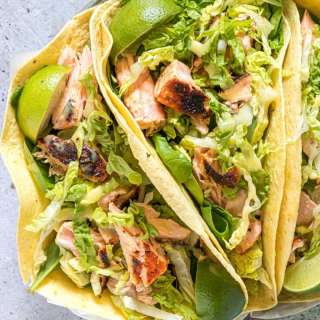 15 Minute Salmon Tacos