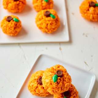 Rice Krispies Pumpkin Treats