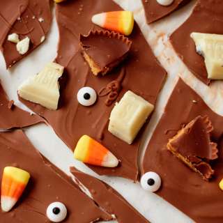 Halloween Candy Bark