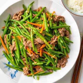 Stir-fried Green Beans with Beef
