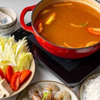Vietnamese-style Thai Hotpot (Lẩu Thái)