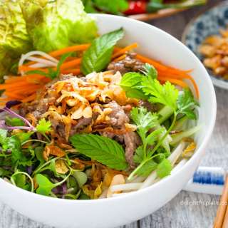 Bún Bò Nam Bộ (Vietnamese Beef Noodle Salad)