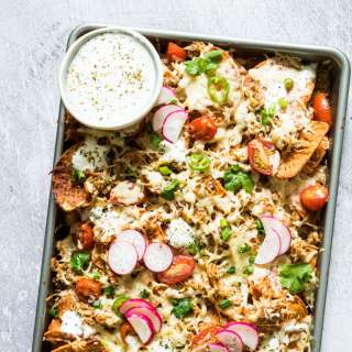Instant Pot Chicken Nachos