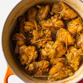 Vietnamese Ginger Braised Duck (Vịt Kho Gừng)
