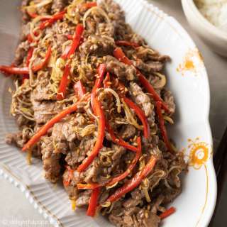Bò Xào Sả Ớt (Vietnamese Lemongrass Beef Stir-fry)