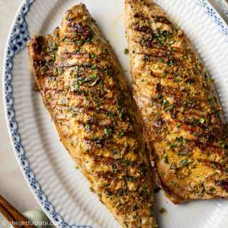 Easy Grilled Mackerel Fillets (Air-fryer Adaptable)